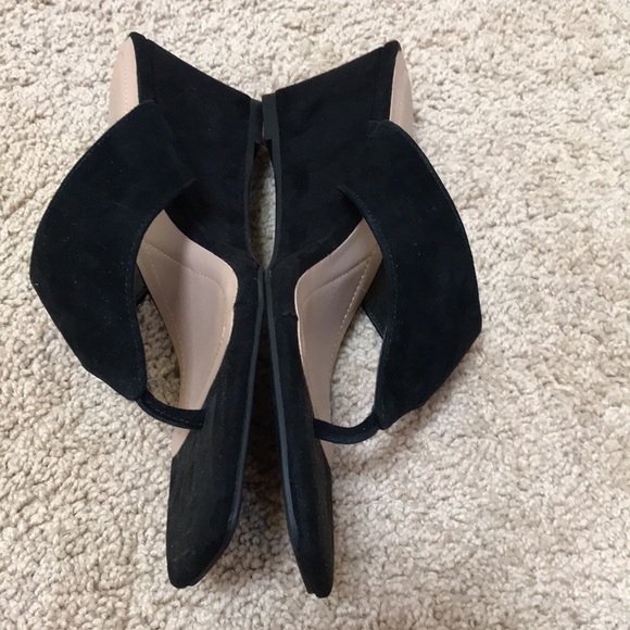 Alfani Step N Flex SZ 8M black suede sandals . - Picture 3 of 8